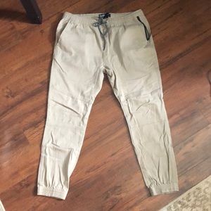 Men’s Khaki Joggers